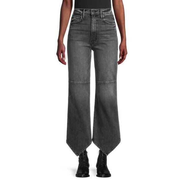 NWT Mother Denim 28 The Dagger Flood In Midnights With Molly - Picture 1 of 8
